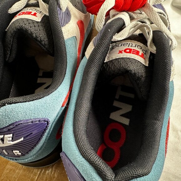 Nike Air Max 90 - TEDxPortland - New - RARE Sneakers - Size 12 - Limited Edition - Picture 7 of 16